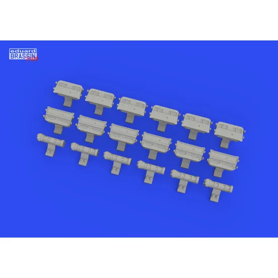 Eduard 635022 1/35 WWII German NOTEK rear lights PRINT Brassin for AFV