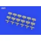 Eduard 635022 1/35 WWII German NOTEK rear lights PRINT Brassin for AFV