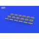 Eduard 635022 1/35 WWII German NOTEK rear lights PRINT Brassin for AFV