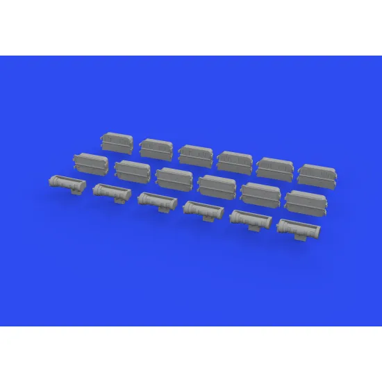 Eduard 635022 1/35 WWII German NOTEK rear lights PRINT Brassin for AFV