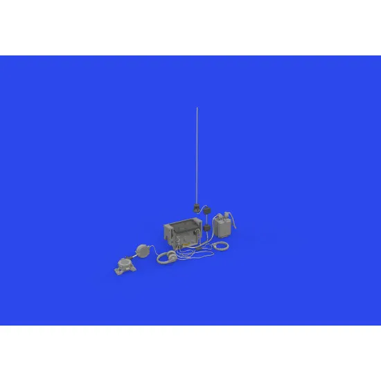 Eduard 635033 1/35 Sd.Kfz. 251/1 Ausf. C radio equipment PRINT Brassin for AFV