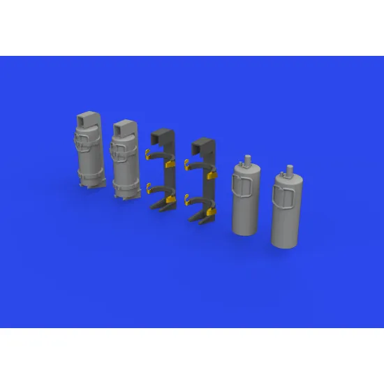 Eduard 635034 1/35 WWII German fire extinguishers PRINT Brassin for AFV