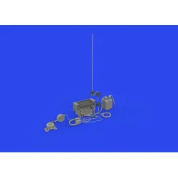 Eduard 635035 1/35 Sd.Kfz. 251/1 Ausf. C radio equipment dark yellow PRINT Brassin for AFV