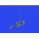 Eduard 635035 1/35 Sd.Kfz. 251/1 Ausf. C radio equipment dark yellow PRINT Brassin for AFV