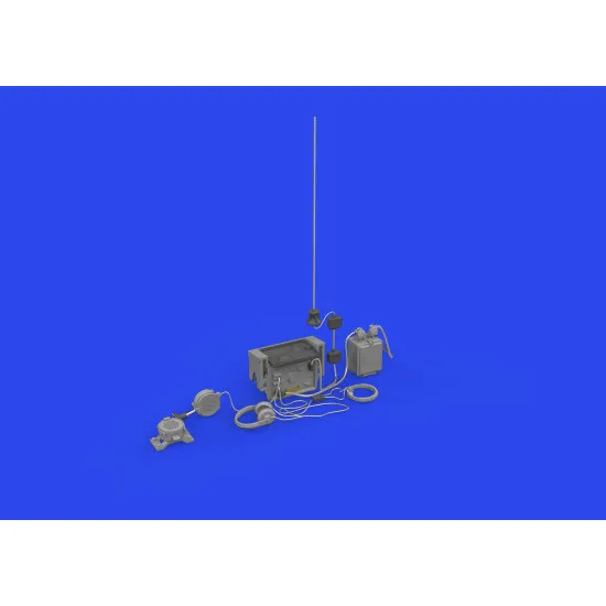 Eduard 635035 1/35 Sd.Kfz. 251/1 Ausf. C radio equipment dark yellow PRINT Brassin for AFV