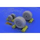Eduard 648012 1/48 F-4C/D/E/F/G wheels Brassin for Aircraft