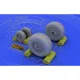Eduard 648012 1/48 F-4C/D/E/F/G wheels Brassin for Aircraft
