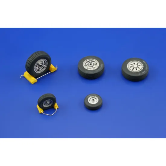 Eduard 648017 1/48 F-22A wheels Brassin for Aircraft