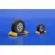 Eduard 648017 1/48 F-22A wheels Brassin for Aircraft