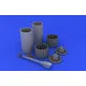 Eduard 648023 1/48 F-4 exhaust nozzles late Brassin for Aircraft