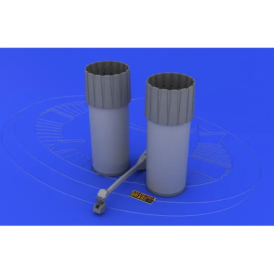 Eduard 648023 1/48 F-4 exhaust nozzles late Brassin for Aircraft