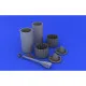 Eduard 648023 1/48 F-4 exhaust nozzles late Brassin for Aircraft