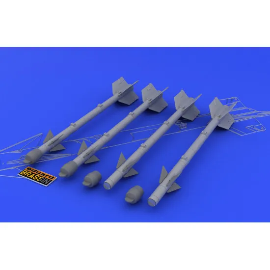 Eduard 648028 1/48 AIM-9B Sidewinder Brassin for Aircraft