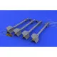 Eduard 648028 1/48 AIM-9B Sidewinder Brassin for Aircraft