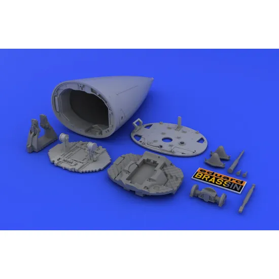 Eduard 648033 1/48 F-16 radar late Brassin for Aircraft
