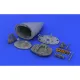 Eduard 648033 1/48 F-16 radar late Brassin for Aircraft