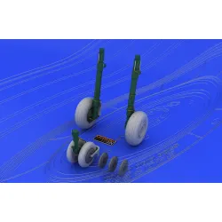 Eduard 648037 1/48 MiG-29 wheels Brassin for Aircraft