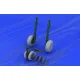 Eduard 648037 1/48 MiG-29 wheels Brassin for Aircraft