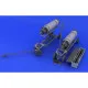 Eduard 648046 1/48 Rocket launcher B-8M1 and loading cart Brassin for Aircraft