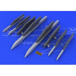 Eduard 648054 1/48 Su-25K wing pylons Brassin for Aircraft