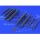 Eduard 648054 1/48 Su-25K wing pylons Brassin for Aircraft