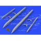 Eduard 648054 1/48 Su-25K wing pylons Brassin for Aircraft