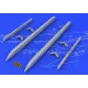 Eduard 648054 1/48 Su-25K wing pylons Brassin for Aircraft