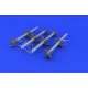 Eduard 648062 1/48 AIM-7E Sparrow Brassin for Aircraft