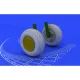 Eduard 648068 1/48 PV-1 wheels Brassin for Aircraft