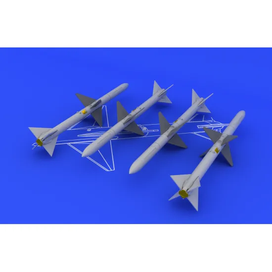 Eduard 648069 1/48 AIM-7M Sparrow Brassin for Aircraft