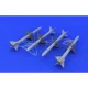 Eduard 648069 1/48 AIM-7M Sparrow Brassin for Aircraft
