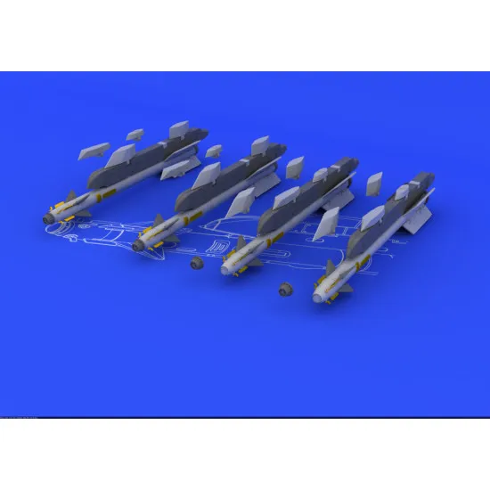 Eduard 648071 1/48 R-73 / AA-11 Archer Brassin for Aircraft