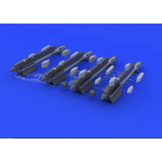 Eduard 648071 1/48 R-73 / AA-11 Archer Brassin for Aircraft