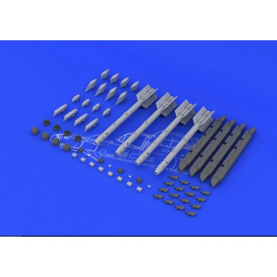 Eduard 648071 1/48 R-73 / AA-11 Archer Brassin for Aircraft