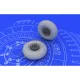 Eduard 648072 1/48 Il-2 wheels Brassin for Aircraft