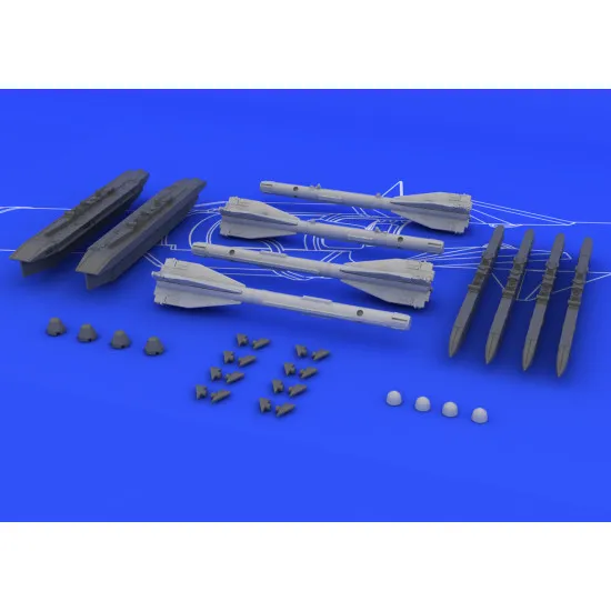 Eduard 648082 1/48 R-60 / AA-8 Aphid Brassin for Aircraft