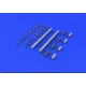 Eduard 648084 1/48 AIM-120A/B AMRAAM (2pcs) Brassin for Aircraft
