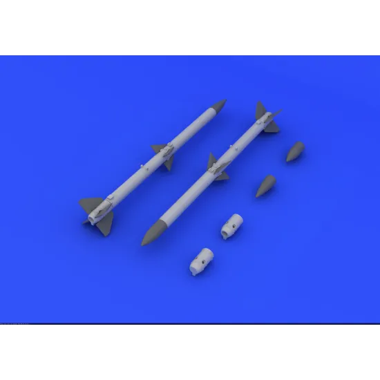 Eduard 648084 1/48 AIM-120A/B AMRAAM (2pcs) Brassin for Aircraft