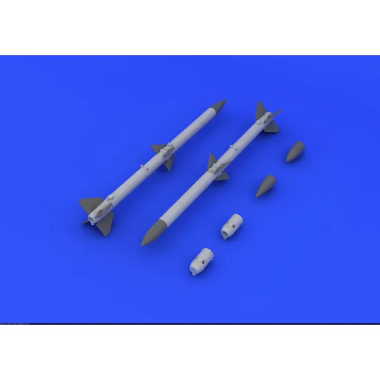 Eduard 648084 1/48 AIM-120A/B AMRAAM (2pcs) Brassin for Aircraft