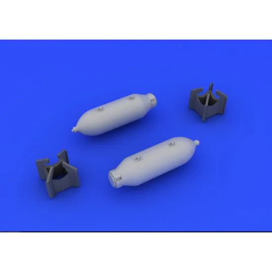 Eduard 648086 1/48 US 250lb bombs (2 pcs) Brassin for Aircraft