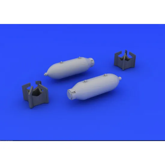 Eduard 648086 1/48 US 250lb bombs (2 pcs) Brassin for Aircraft