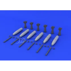 Eduard 648093 1/48 Mk.82 bombs Brassin for Aircraft