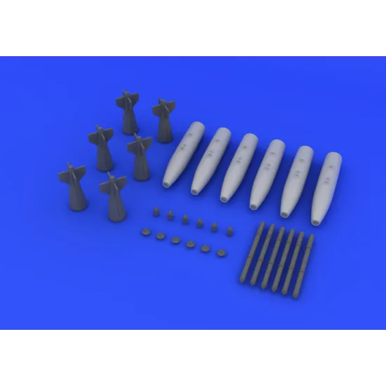 Eduard 648093 1/48 Mk.82 bombs Brassin for Aircraft