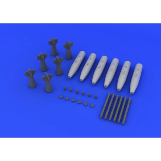 Eduard 648093 1/48 Mk.82 bombs Brassin for Aircraft