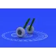 Eduard 648098 1/48 Spitfire wheels - 5 spoke Brassin for Aircraft