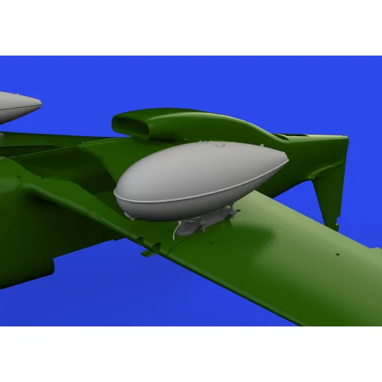 Eduard 6481005 1/48 P-51B/C 75gal drop tank early PRINT Brassin for Aircraft