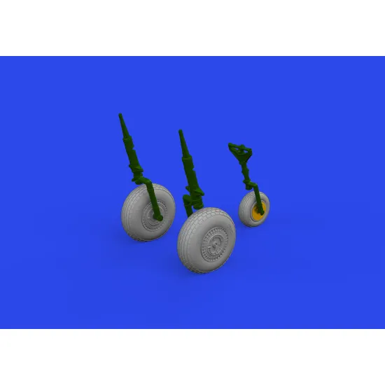 Eduard 6481011 1/48 B-26B wheels Brassin for Aircraft