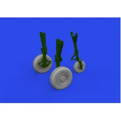 Eduard 6481019 1/48 A-10C wheels Brassin for Aircraft