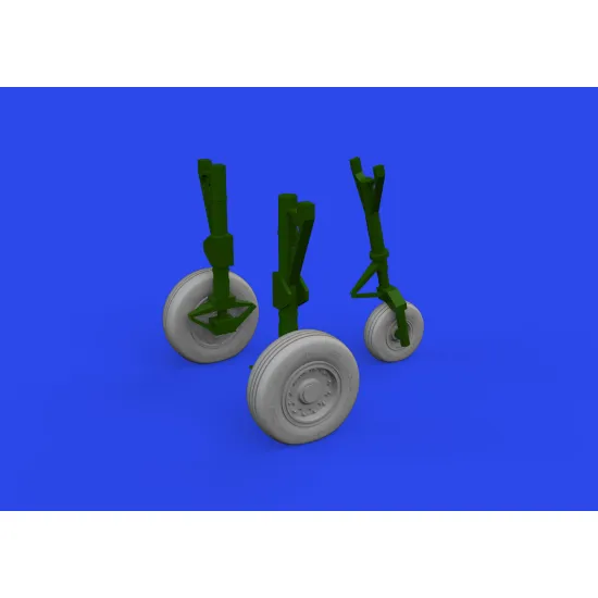 Eduard 6481019 1/48 A-10C wheels Brassin for Aircraft