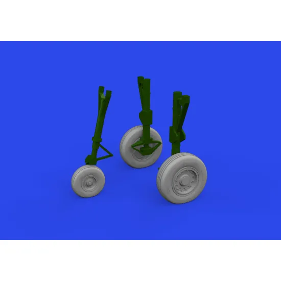 Eduard 6481019 1/48 A-10C wheels Brassin for Aircraft